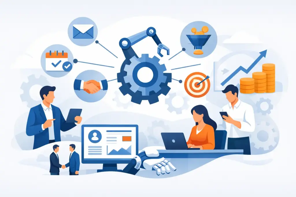 8 melhores automações para equipas comerciais